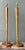 Brass Vintage Patinated Metal Floor Lamps - Pair For Sale - Image 8 of 12