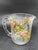 Mid-Century Modern Vintage Hand Painted Apple Blossoms Milk/Cream Pitcher For Sale - Image 3 of 4