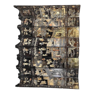 Screens>coromandel Screens>lacquered Screens>antique Screens> For Sale
