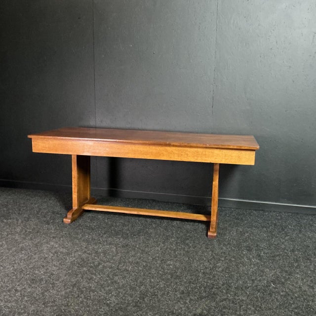 Historic Arnold School Library Table, 1925 For Sale - Image 3 of 7