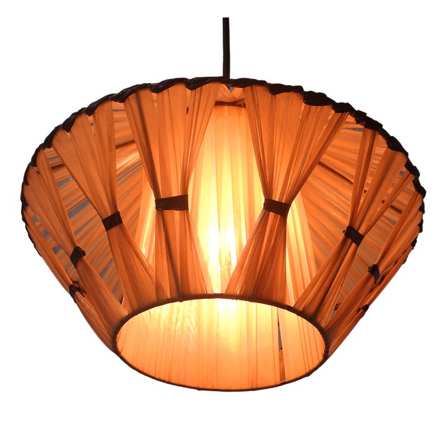Mid-Century Pendant Lamp, France, 1950s For Sale