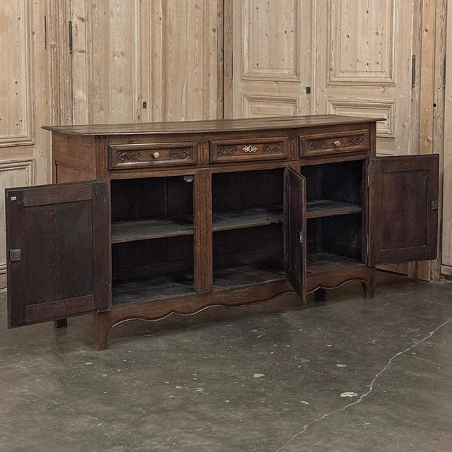 18th Century Liégeois Country French Oak Buffet For Sale - Image 11 of 18