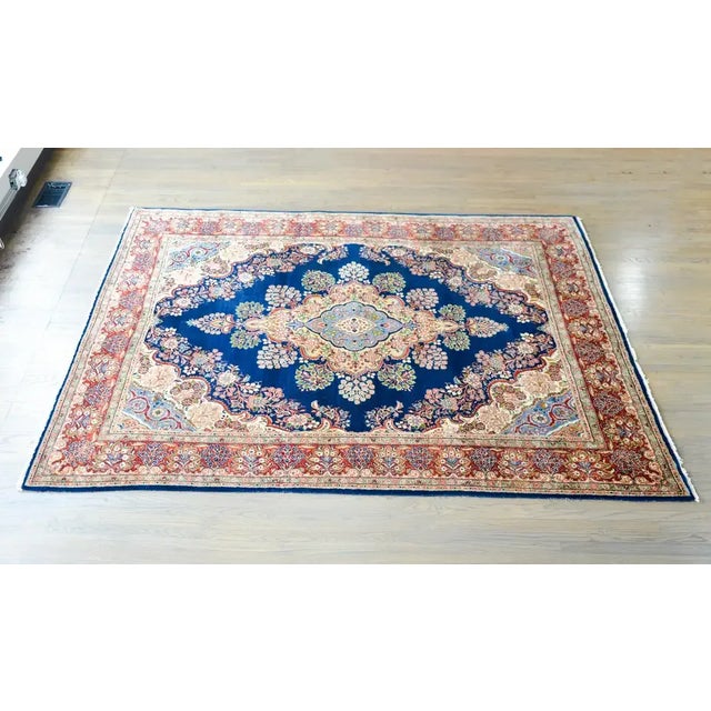 Vintage Tabriz Rug For Sale - Image 11 of 12