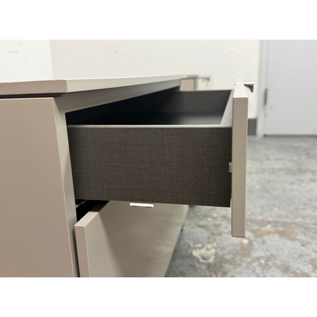 Taupe Christian Werner for Ligne Roset Everywhere Nightstands, Pair For Sale - Image 8 of 12