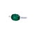 Natural Quality Emerald and Diamond Ring Size 6.5 14k W Gold 2.33 TCW Certified $3,950 221335 Nothing says, “I Love you”...