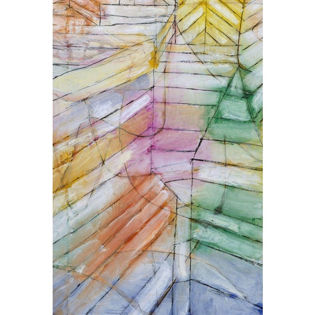 1920 Theater Mountain Construction Modernist Multicolor Fine Art Print by Paul Klee — 24" X 36" For Sale In Buffalo - Image 6 of 8