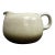 Vintage Heath Pottery Usa Ceramic Creamer Cream Speckled Brown Glaze For Sale