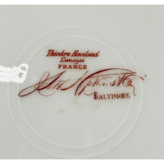 Antique J. Seth Hopkins & Co. Theodore Haviland Limoges Set – "Schleiger 1047" Pattern (c. 1903–1920) Offered for sale is...