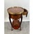 French Baroque Revival Style Oval Marquetry Side or End Table With Ormolu Accent For Sale - Image 12 of 16