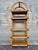 Brown Vintage Coastal Style Arched Rattan Etagere/ Bookcase in the McGuire's Manner. Circa 1970s. For Sale - Image 8 of 18