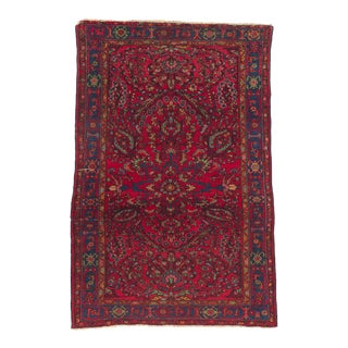 Early 20th Century Antique Persian Hamadan Rug, 04'06 X 06'07 For Sale