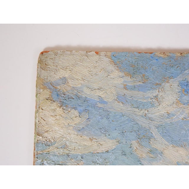 Early 20th Century Impressionist Plein Air Desert Landscape Painting For Sale In Seattle - Image 6 of 11
