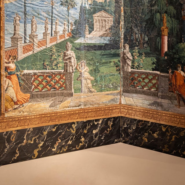 Paper Panoramic Wallpaper Panels with Telemachus on the Island of Calypso Motif by Joseph Dufour, France, 1818, Set of 2 For Sale - Image 7 of 10