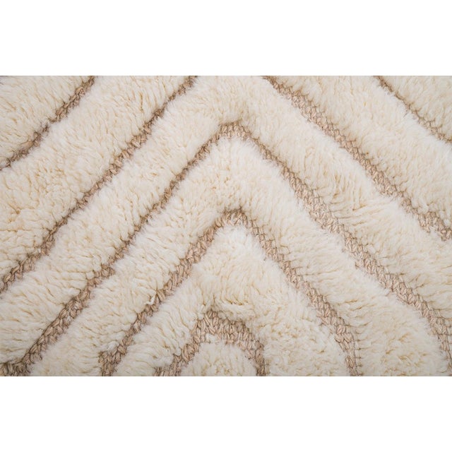 Hand-Knotted Wool Premium Rug by Azele Studio For Sale - Image 6 of 14
