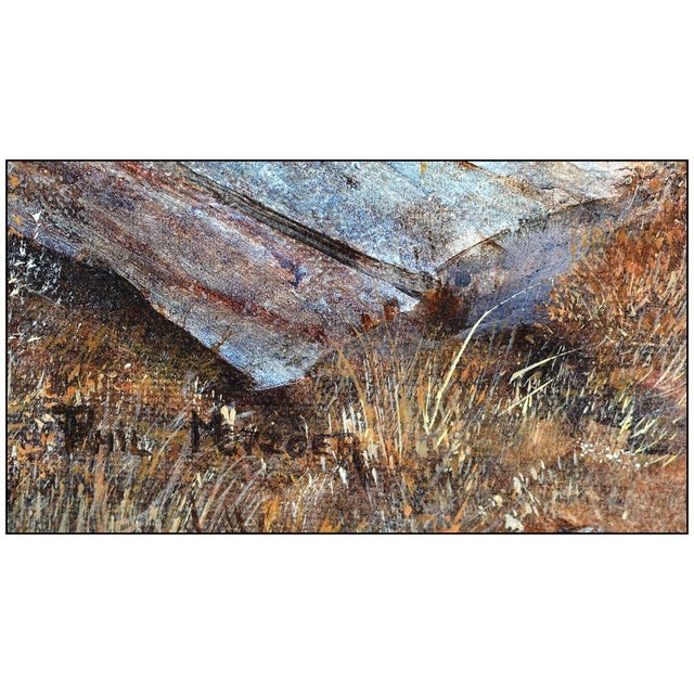 Late 20th Century Abandoned Homestead, Phil Metzger For Sale - Image 4 of 5