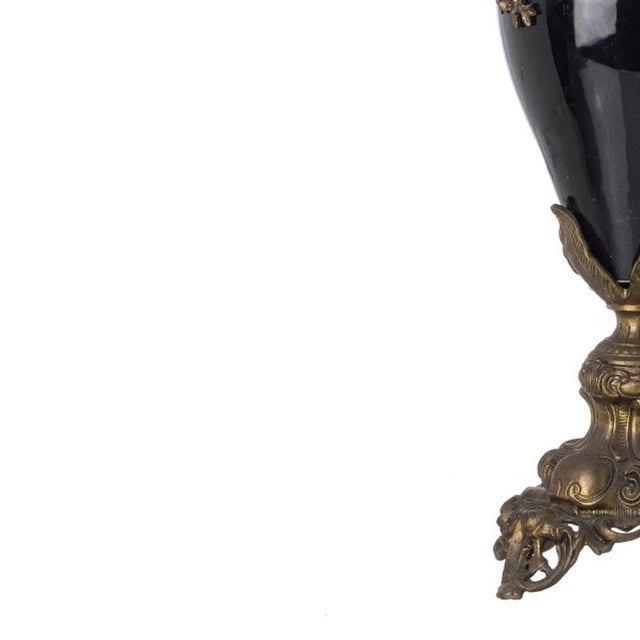 Porcelain Sèvres Pitcher in Bronze For Sale - Image 3 of 6
