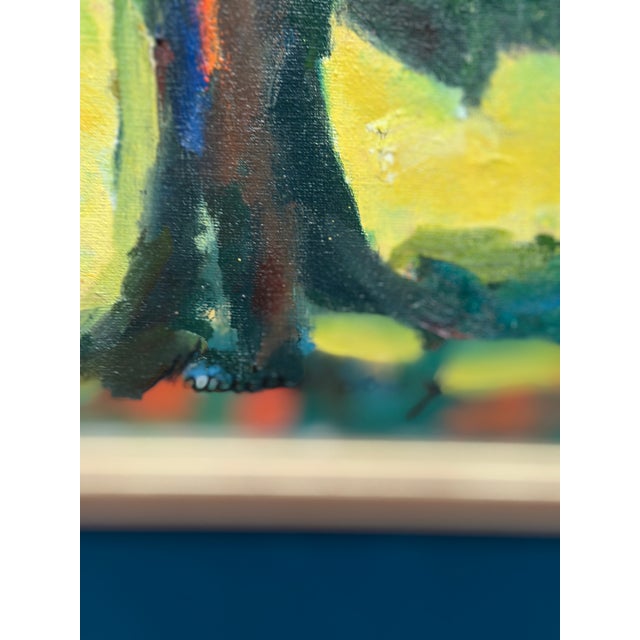 Maurice Moberg, Gläntan, Båstad, 1950s, Oil Painting on Canvas, Framed For Sale - Image 9 of 18