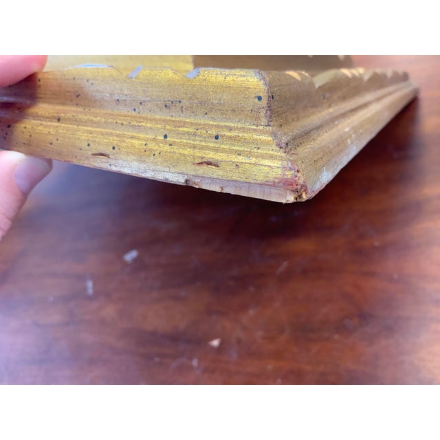 Late 20th Century Oil Painting Woman With Red Hat For Sale - Image 11 of 12