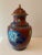 Chinese Antique Chinese Cloisonne Chalice Urn For Sale - Image 3 of 12