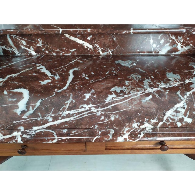 Vintage Marble Dressing Table For Sale - Image 10 of 18