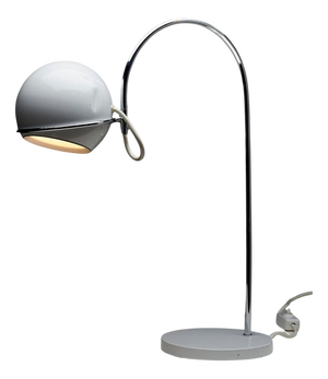 Space Age German White and Chrome Desk Lamp from Cosack, 1960s
