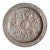 19th Century Large Copper Electrotype Charger "Battle of the Amazons" by Elkington & Co. For Sale