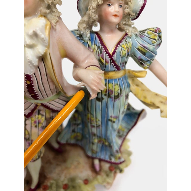 Early 20th Century Royal Rudolstadt German Figurine For Sale - Image 11 of 12