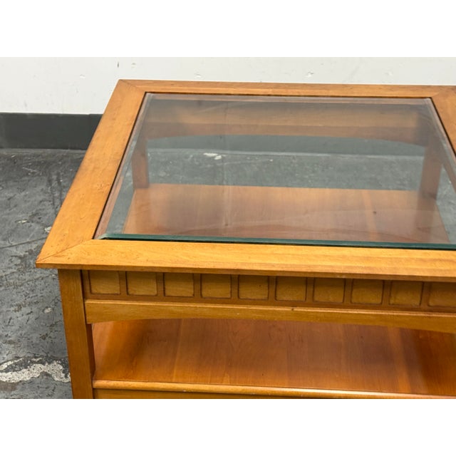 Brown Circa 1999 Impressions by Thomasville Bridges Collection Coffee Table For Sale - Image 8 of 12