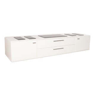 MC 906 SV Wooden Sideboard in White by Gwinner For Sale