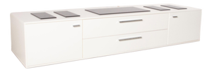 MC 906 SV Wooden Sideboard in White by Gwinner