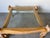 1970s Vintage Egyptian Revival Hand-Carved Wood Lion Coffee Table With Inset Glass Top For Sale - Image 5 of 12