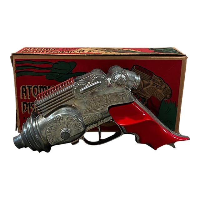 Very Rare Hubley Atomic Disintegrator Cap Gun With Box For Sale