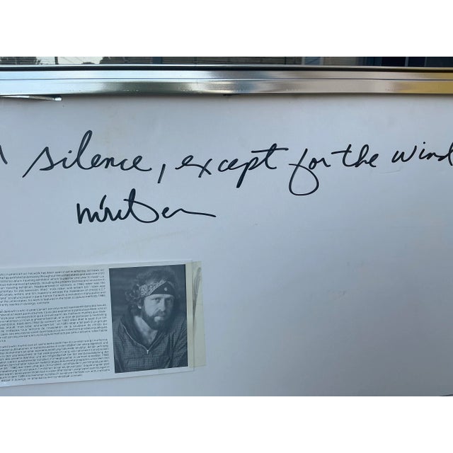 “Silence, Except From the Wind” Large Mixed Media Painting by Mick Reber For Sale - Image 11 of 12