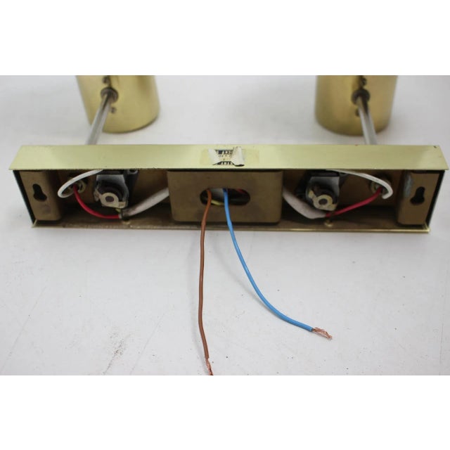 Wall Lamp attributed to Kamenicky Senov, Czechoslovakia, 1970s For Sale - Image 11 of 12