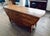 Vintage Large Oak Parquet Top Drop Leaf Dining Table For Sale - Image 12 of 12