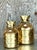Hollywood Regency Vintage Boho Polished Brass Tethered Bags - Set of 2 For Sale - Image 3 of 10