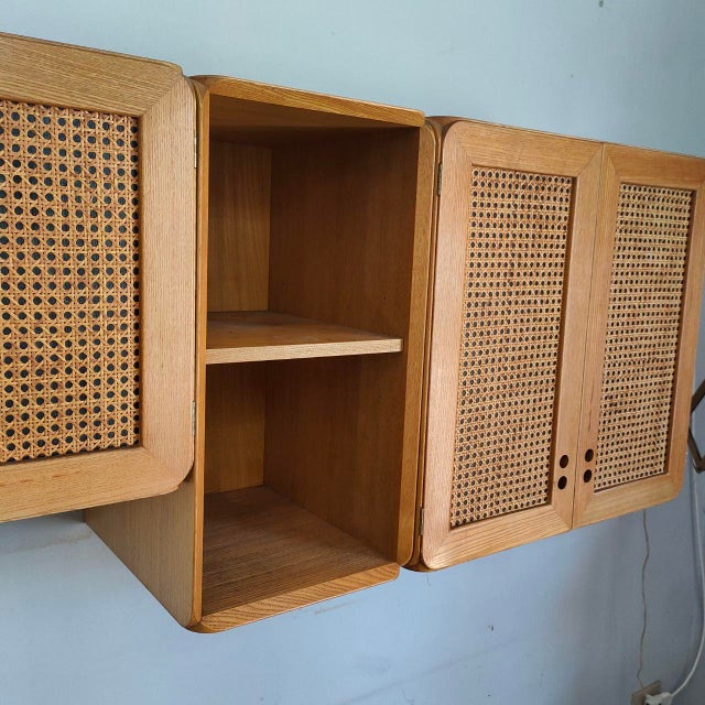 Wood Mid-Century Modern Wooden Modular Bookcase Cabinet by Jan de Vries for Maisa, Italy, 1970s, Set of 12 For Sale - Image 7 of 11