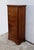 Narrow Chest of Drawers in Mahogany, Late 19th Century For Sale - Image 4 of 18