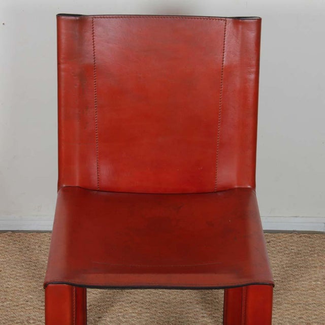 Chairs by Carlo Bartoli for Matteo Grassi, 1980s, Set of 8 For Sale - Image 9 of 16