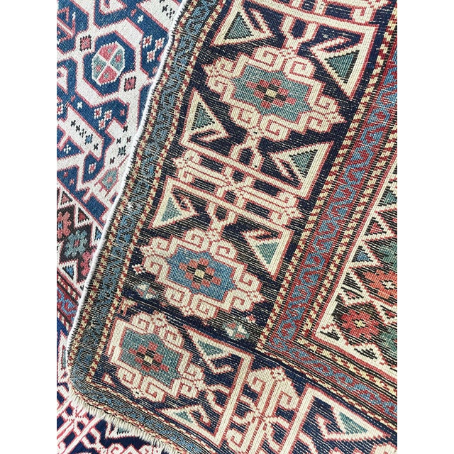 Late 19th Century Antique Kuba–Konagkend Prayer Rug For Sale - Image 5 of 7