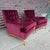 Pair of t.h. Robsjohn Gibbings Lounge Chairs Redone in Mohair. For Sale - Image 11 of 11