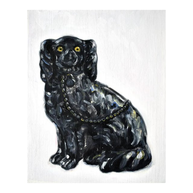 Pearl the Staffordshire Spaniel Giclée Art Print (7"x10") by Susannah Carson For Sale