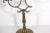 Brass Vintage Brass Three Arm Candelabra For Sale - Image 8 of 8