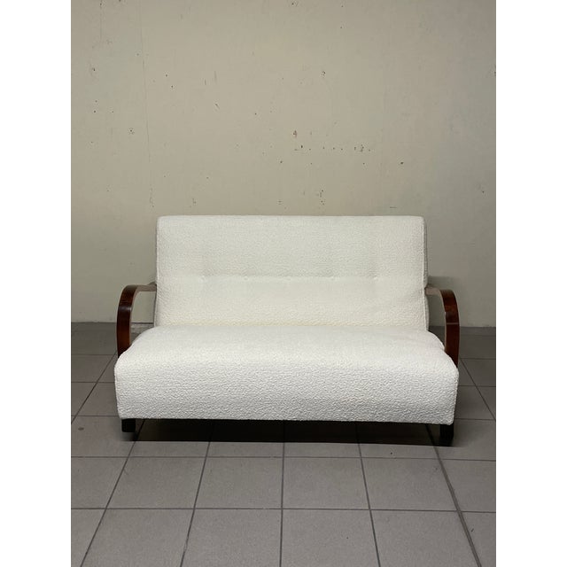 Two-Seater Sofa, Italy, 1940s For Sale - Image 11 of 18