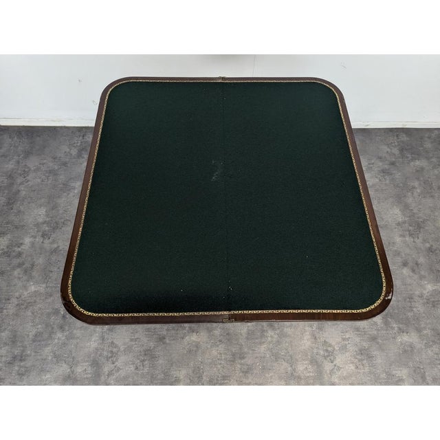 English Mahogany Games Table For Sale - Image 3 of 7