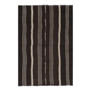 Turkish Striped Kilim Rug 5'6'' X 8'3''