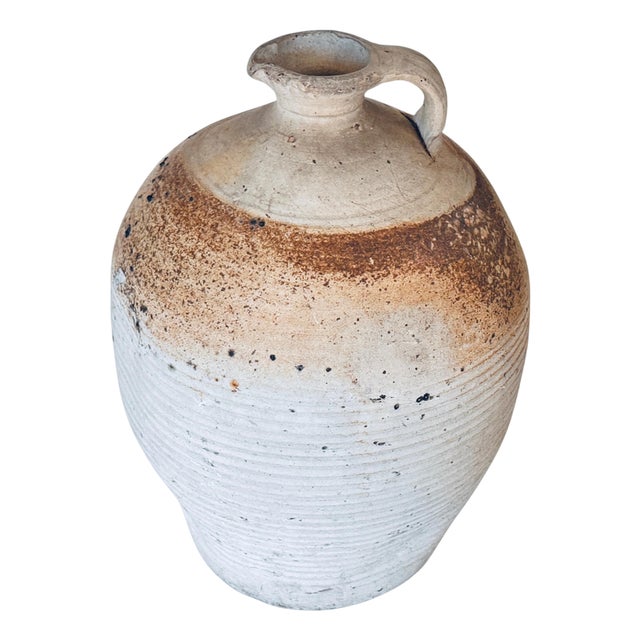 Provincial Artisan Pottery Jar, Côte d'Azur, France, 1950s-1960s For Sale