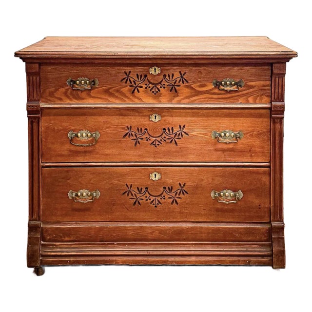 Late 19th Century Eastlake Era Dresser For Sale