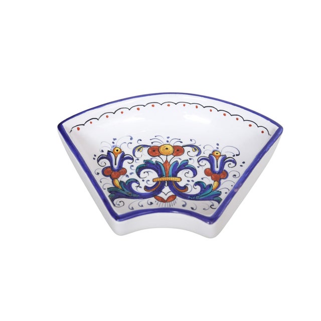 Traditional Late 20th Century Deruta Italian Majolica Antipasto Serving Tray For Sale - Image 3 of 9