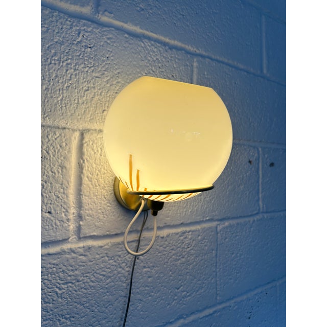Murano Glass Wall Lamp by Diaz De Santillana for La Murrina, 1970s For Sale - Image 6 of 11
